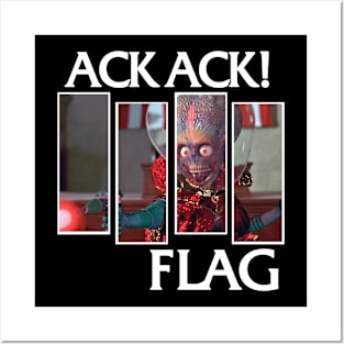 ACK ACK! FLAG Posters and Art